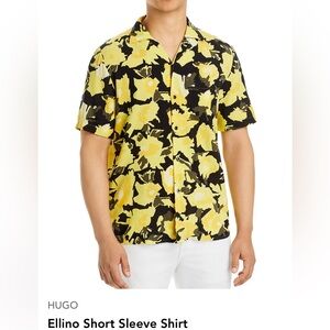 HUGO BOSS Ellino Short Sleeve Shirt - NWT $148